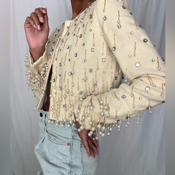 Hand made beaded top - Picture 6 of 7